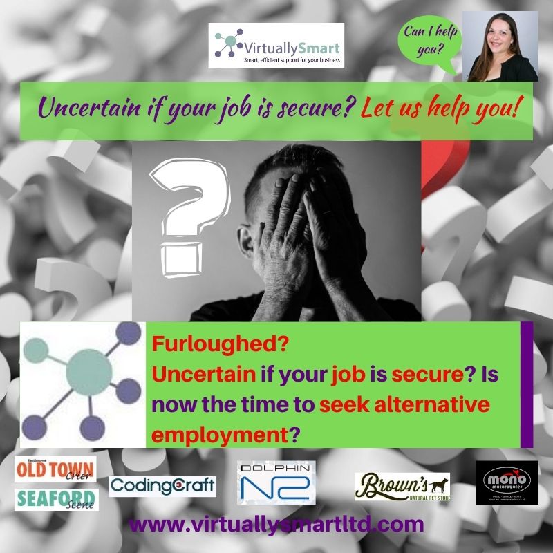 Furloughed? Uncertain if your job is secure? Is now the time to seek alternative employment?