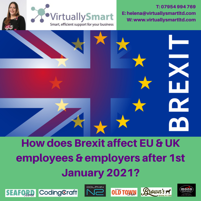 How does Brexit affect EU & UK employees & employers after 1st January 2021?
