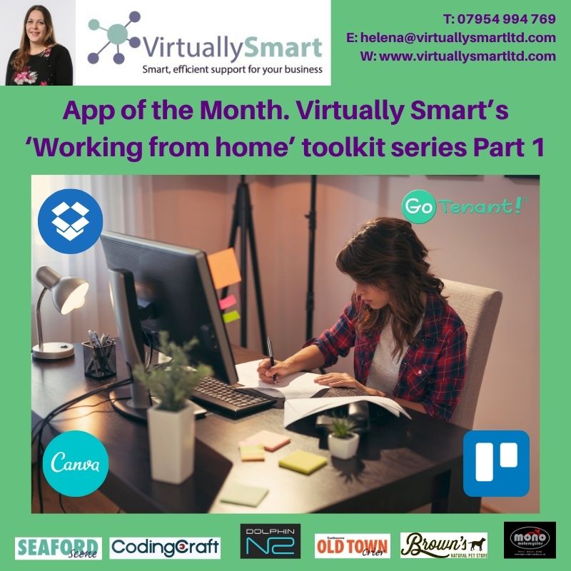 App of the Month. Virtually Smart’s ‘Working from home’ toolkit series Part 1